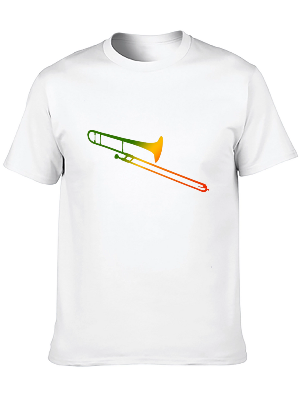Trombone Gradient T-Shirt - Musicians Tee