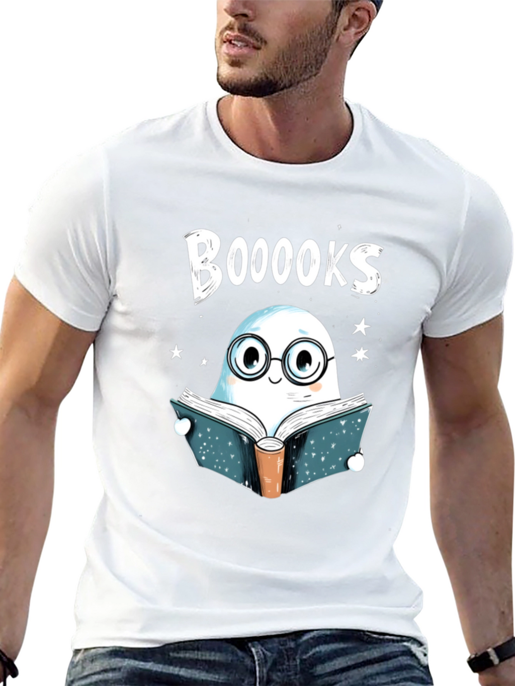 Boooks Ghost T-Shirt - Reader Apparel