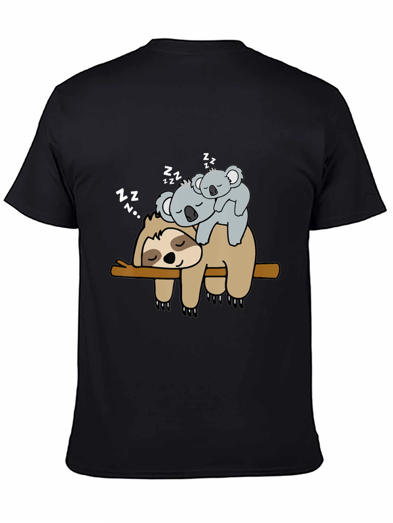 Sloth and Koala Nap T-Shirt - Cute Animal Tee