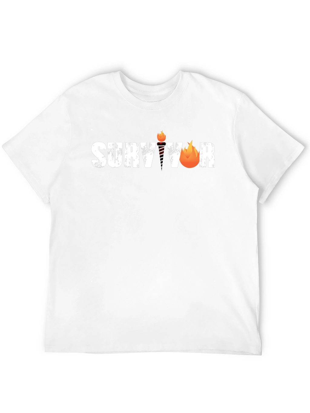 Survivor Graphic Tee - Torch Logo