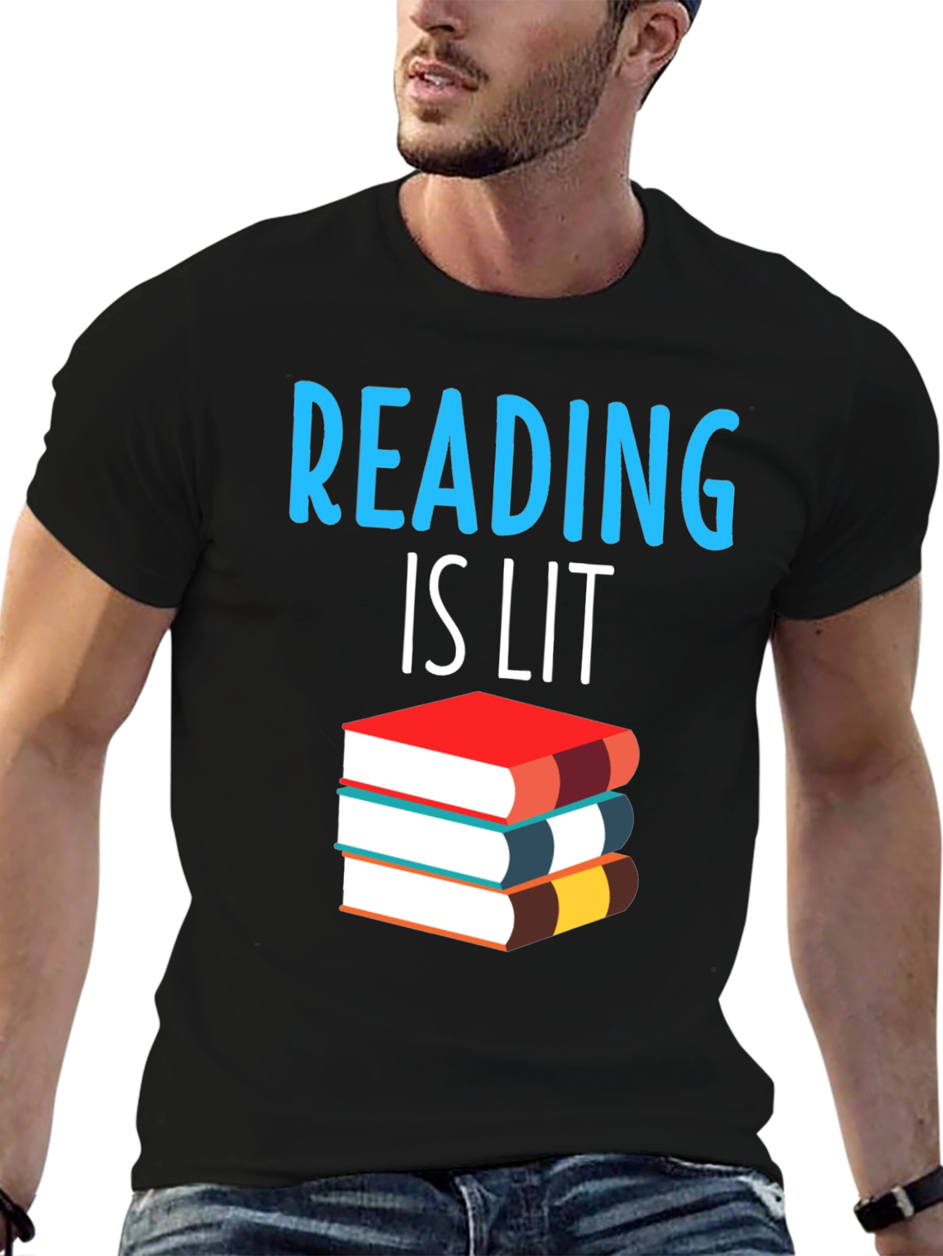 Reading Is Lit T-Shirt Book Lover Tee