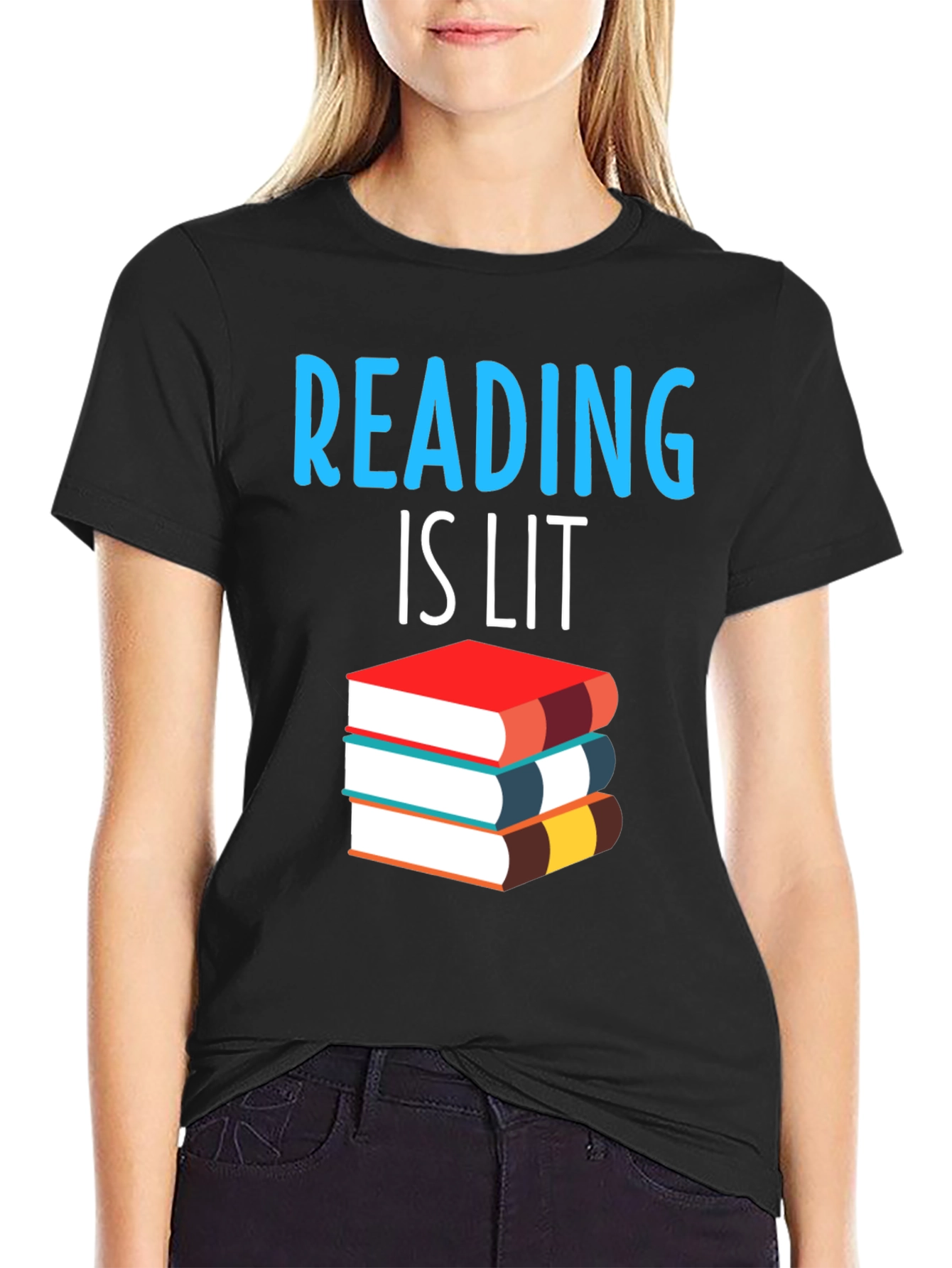 Reading Is Lit T-Shirt Book Lover Tee