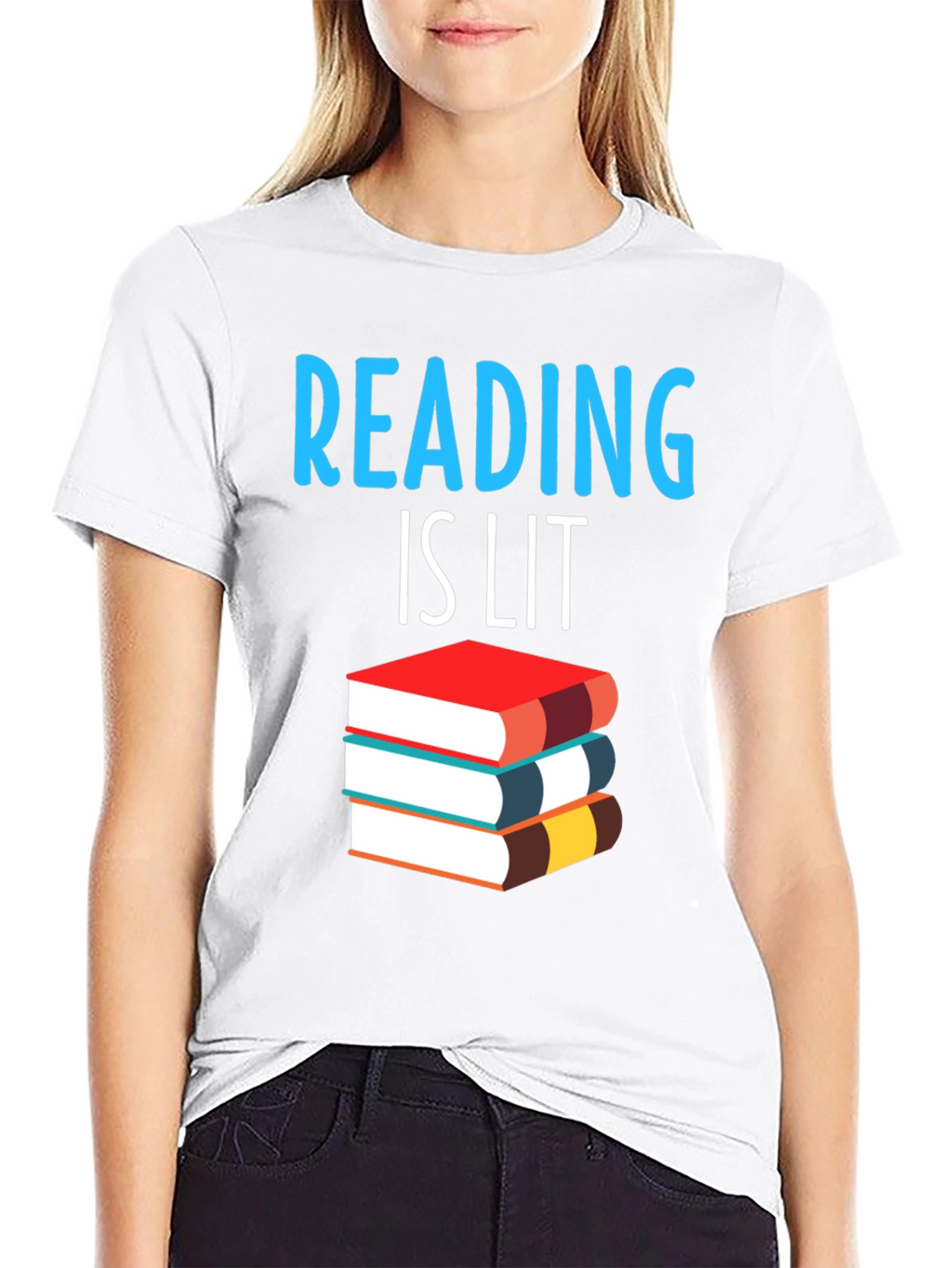 Reading Is Lit T-Shirt Book Lover Tee