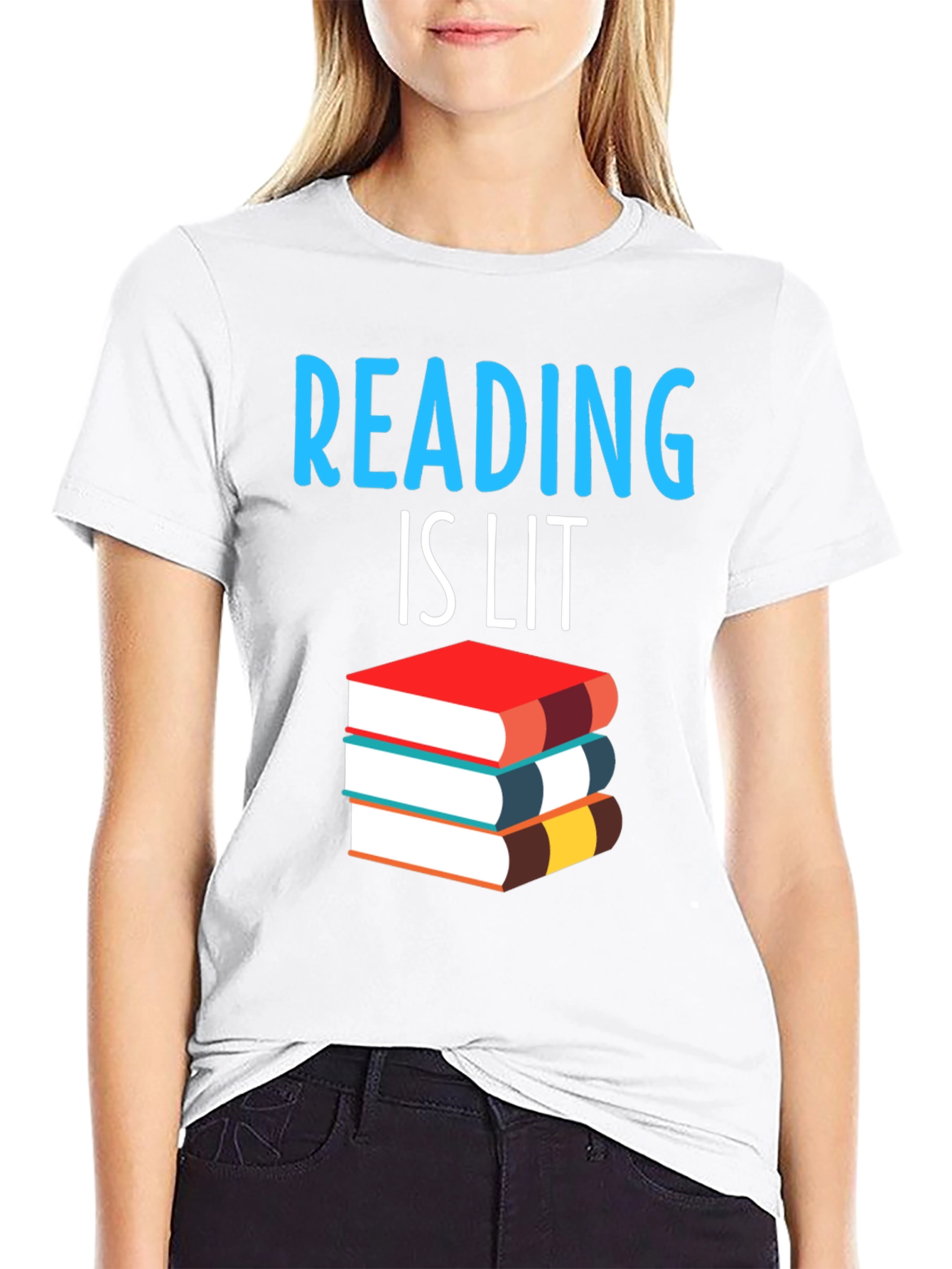 Reading Is Lit T-Shirt Book Lover Tee