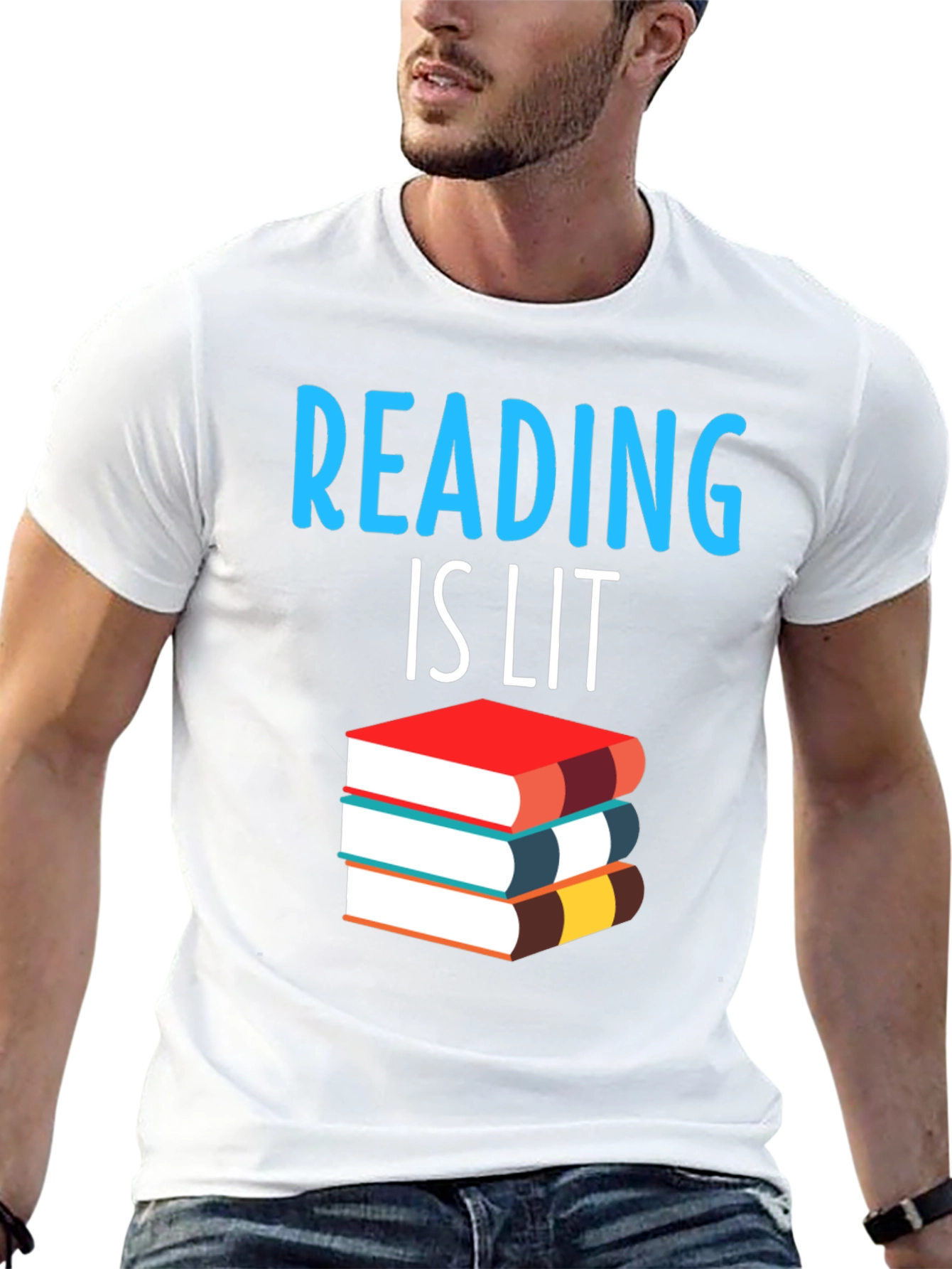 Reading Is Lit T-Shirt Book Lover Tee
