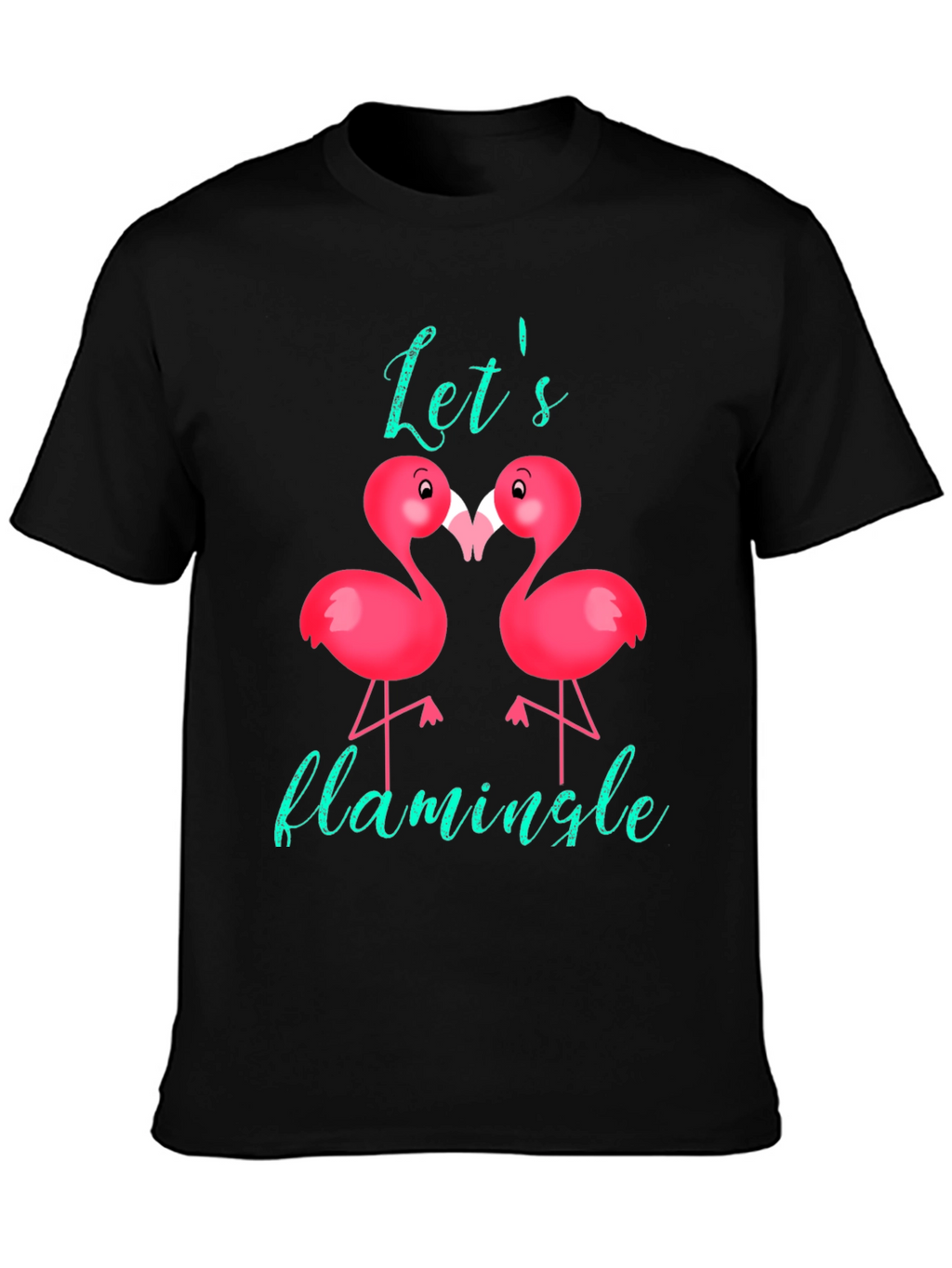 Lets Flamingle Graphic Tee