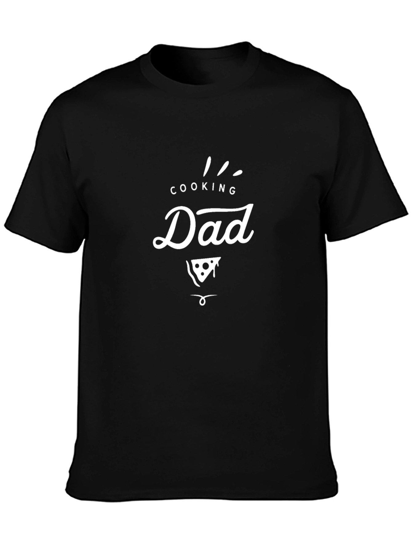 Cooking Dad Graphic Tee - Black Cotton T-Shirt