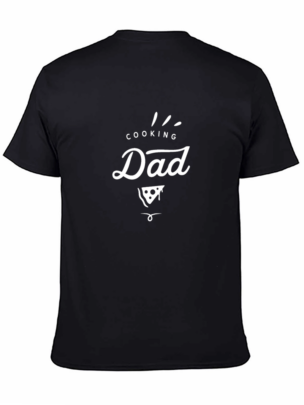 Cooking Dad Graphic Tee - Black Cotton T-Shirt
