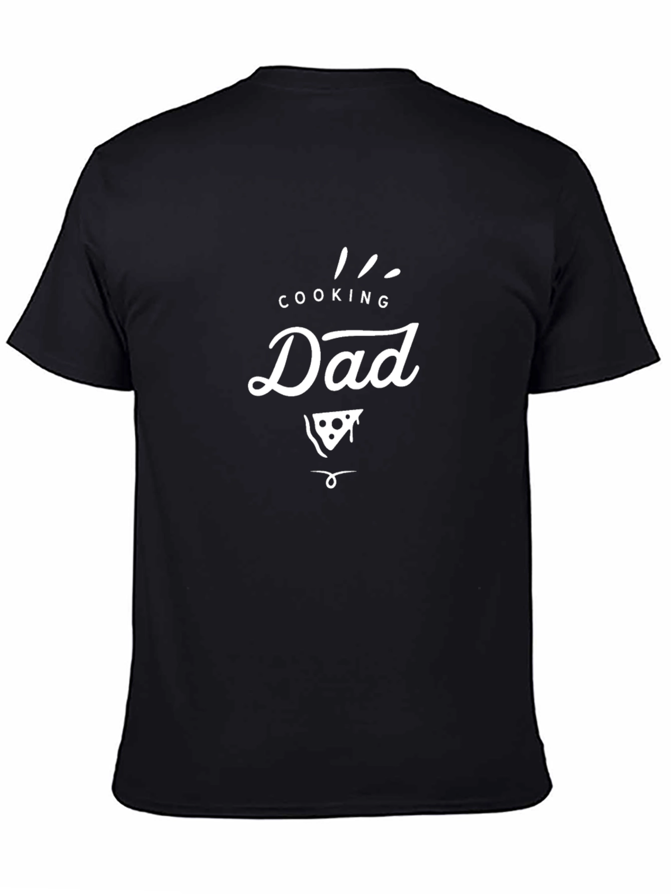 Cooking Dad Graphic Tee - Black Cotton T-Shirt