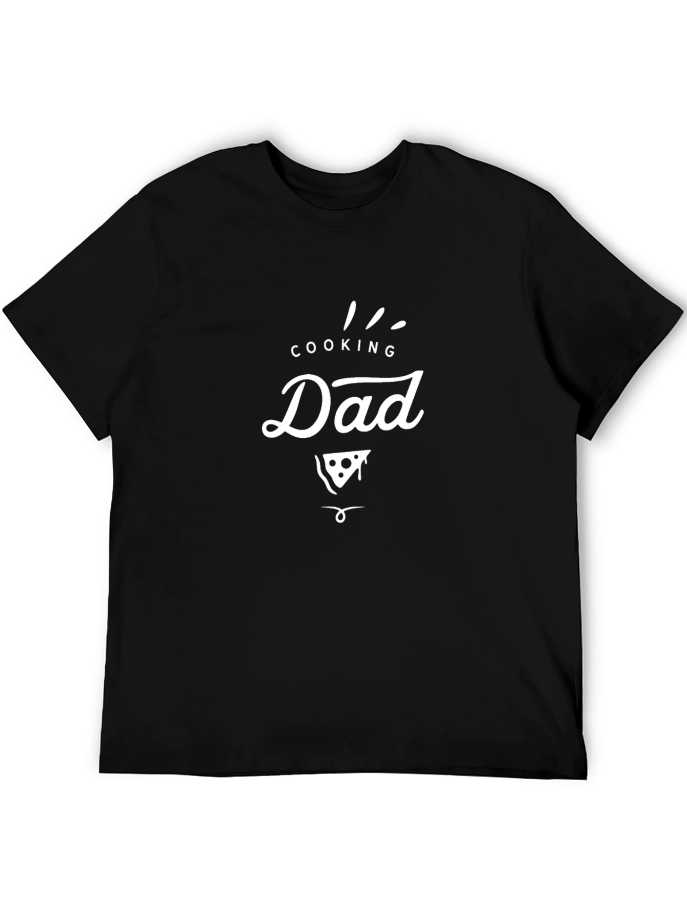 Cooking Dad Graphic Tee - Black Cotton T-Shirt