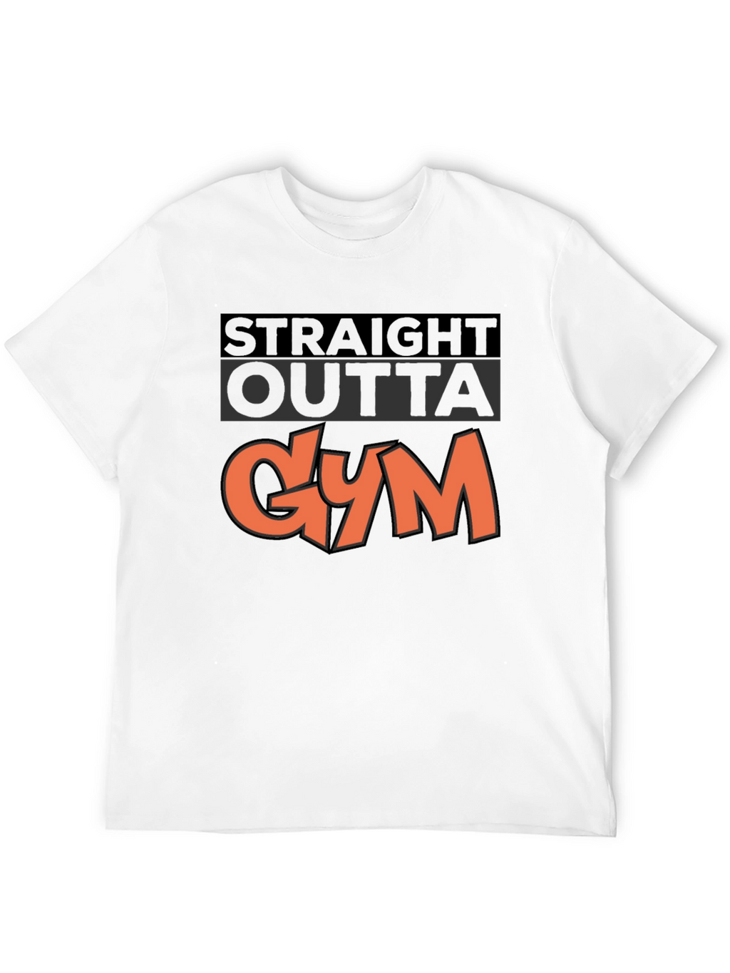 Straight Outta Gym Graphic T-Shirt