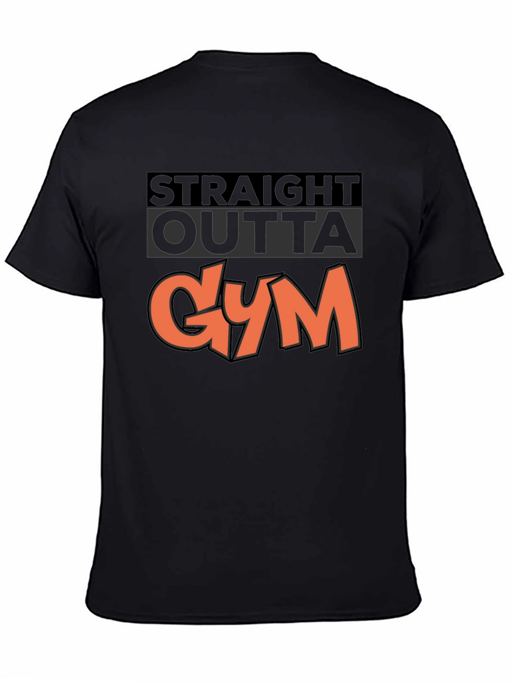 Straight Outta Gym Graphic T-Shirt