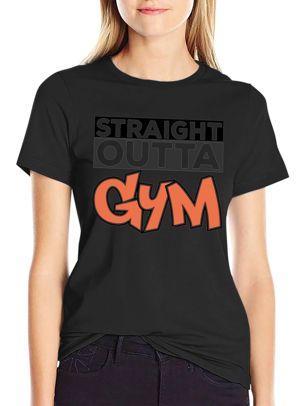 Straight Outta Gym Graphic T-Shirt