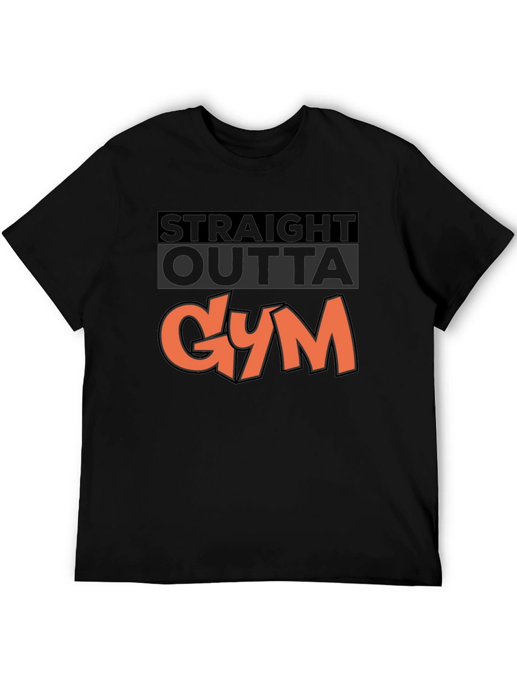 Straight Outta Gym Graphic T-Shirt