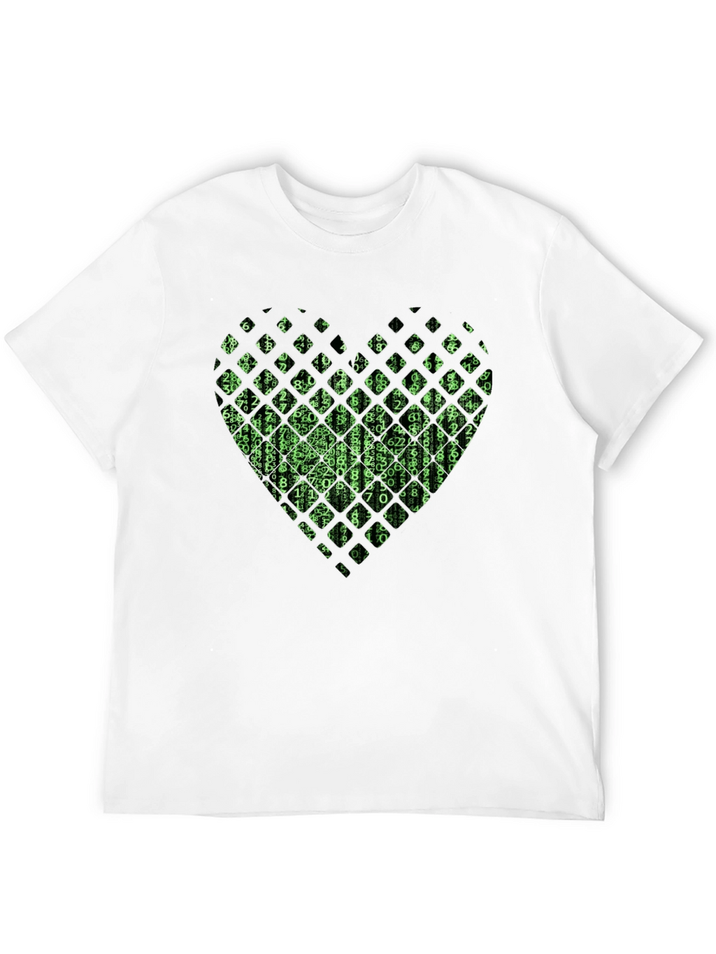 Matrix Heart Black T-Shirt