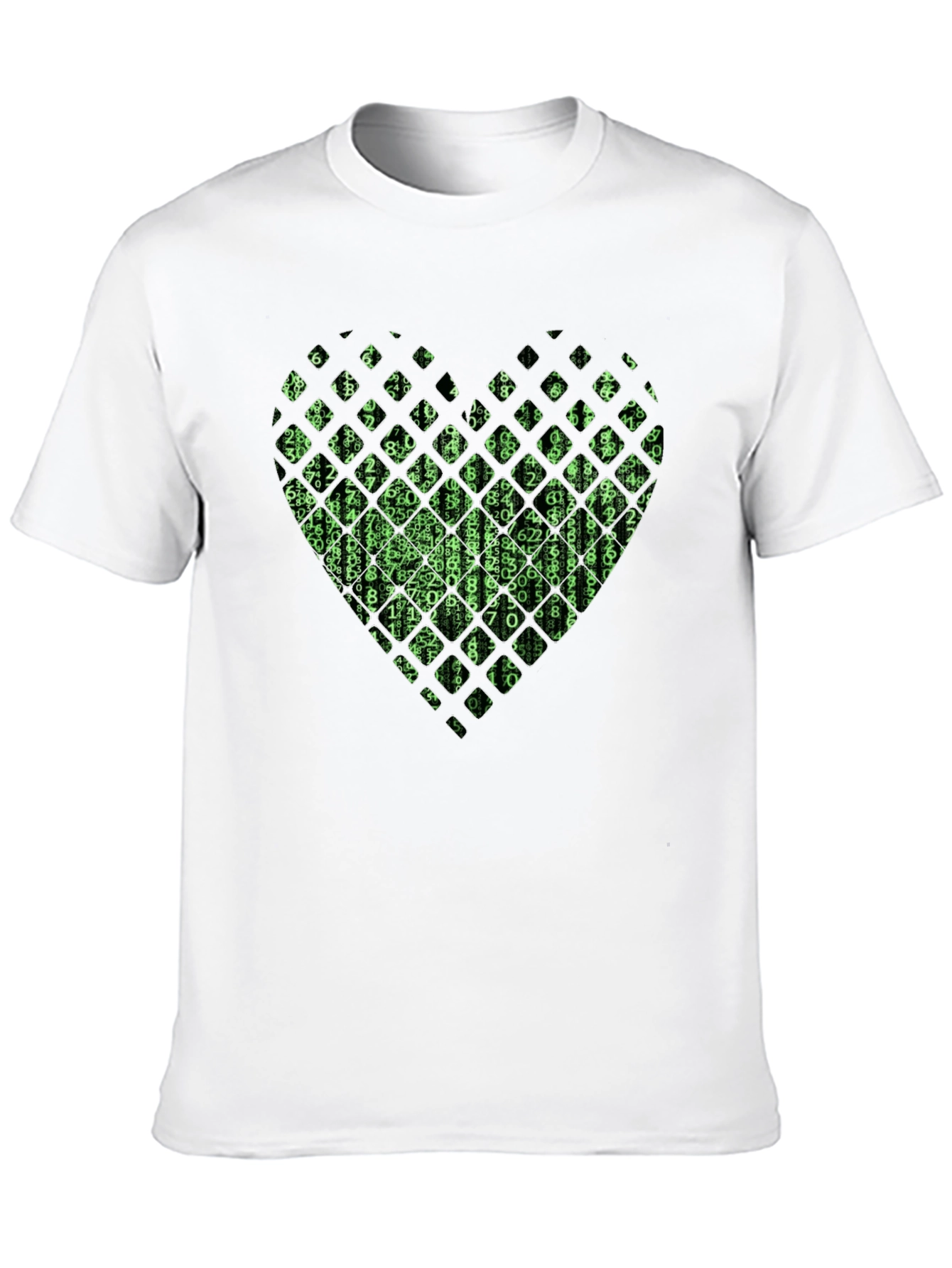 Matrix Heart Black T-Shirt