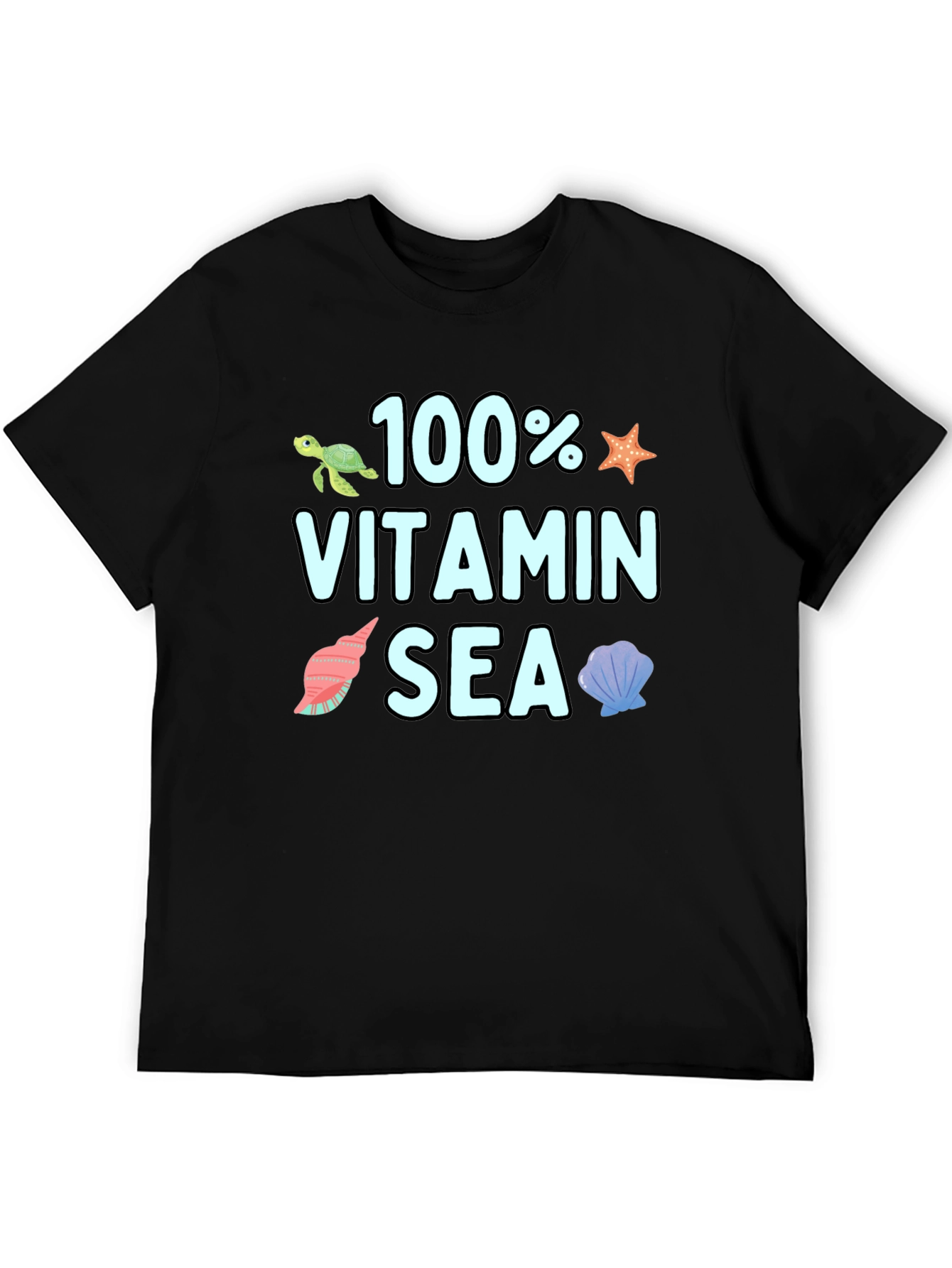 100% Vitamin Sea Graphic T-Shirt