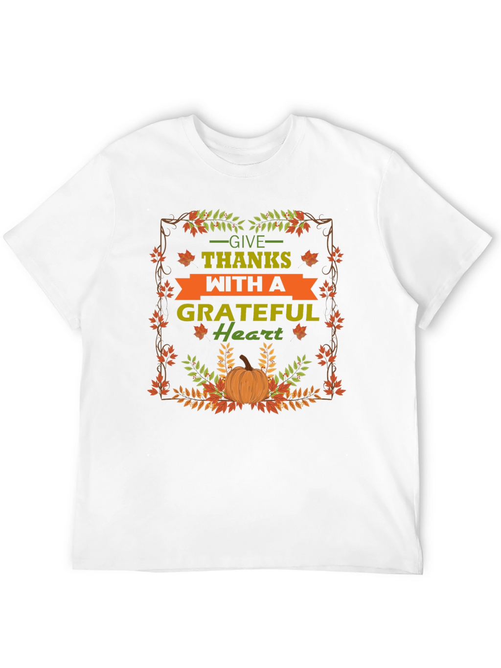 Grateful Heart Thanksgiving T-Shirt