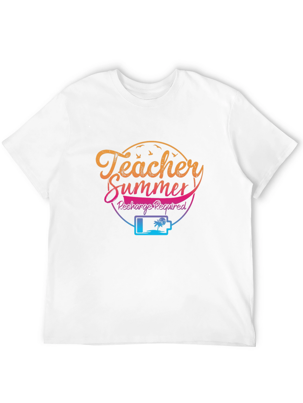 Teacher Summer Recharge T-Shirt