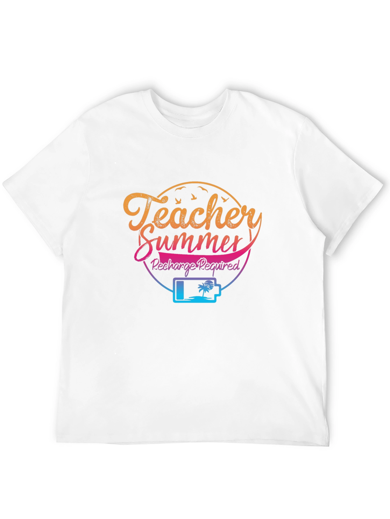 Teacher Summer Recharge T-Shirt