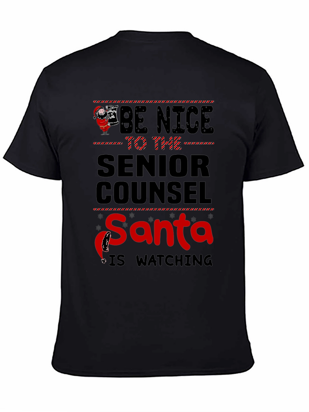 Senior Counsel Santa Christmas T-Shirt