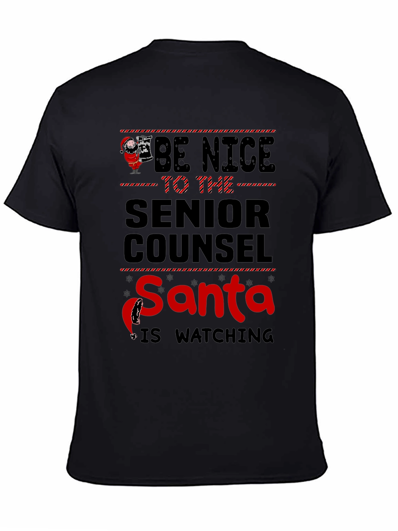 Senior Counsel Santa Christmas T-Shirt
