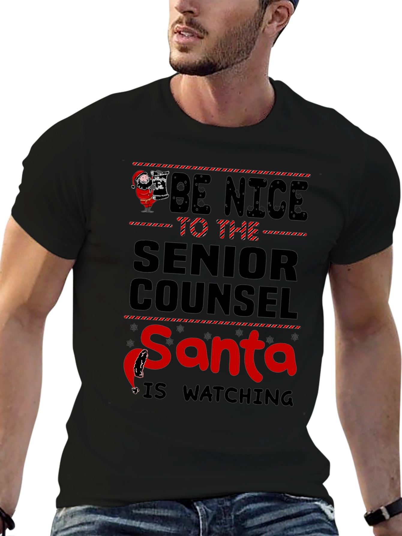 Senior Counsel Santa Christmas T-Shirt