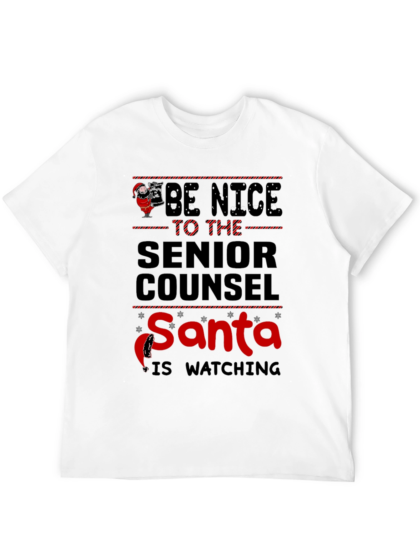 Senior Counsel Santa Christmas T-Shirt