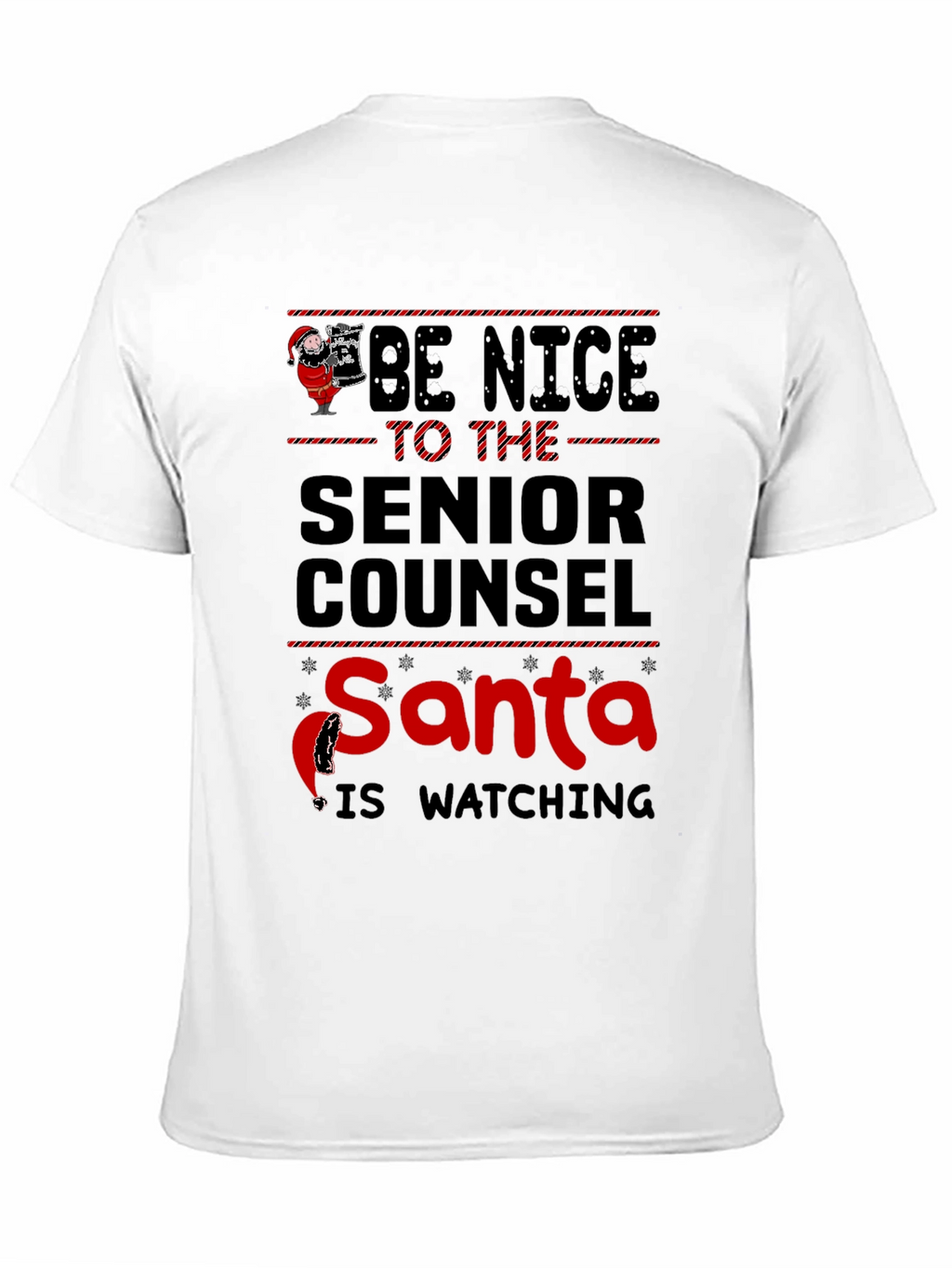 Senior Counsel Santa Christmas T-Shirt