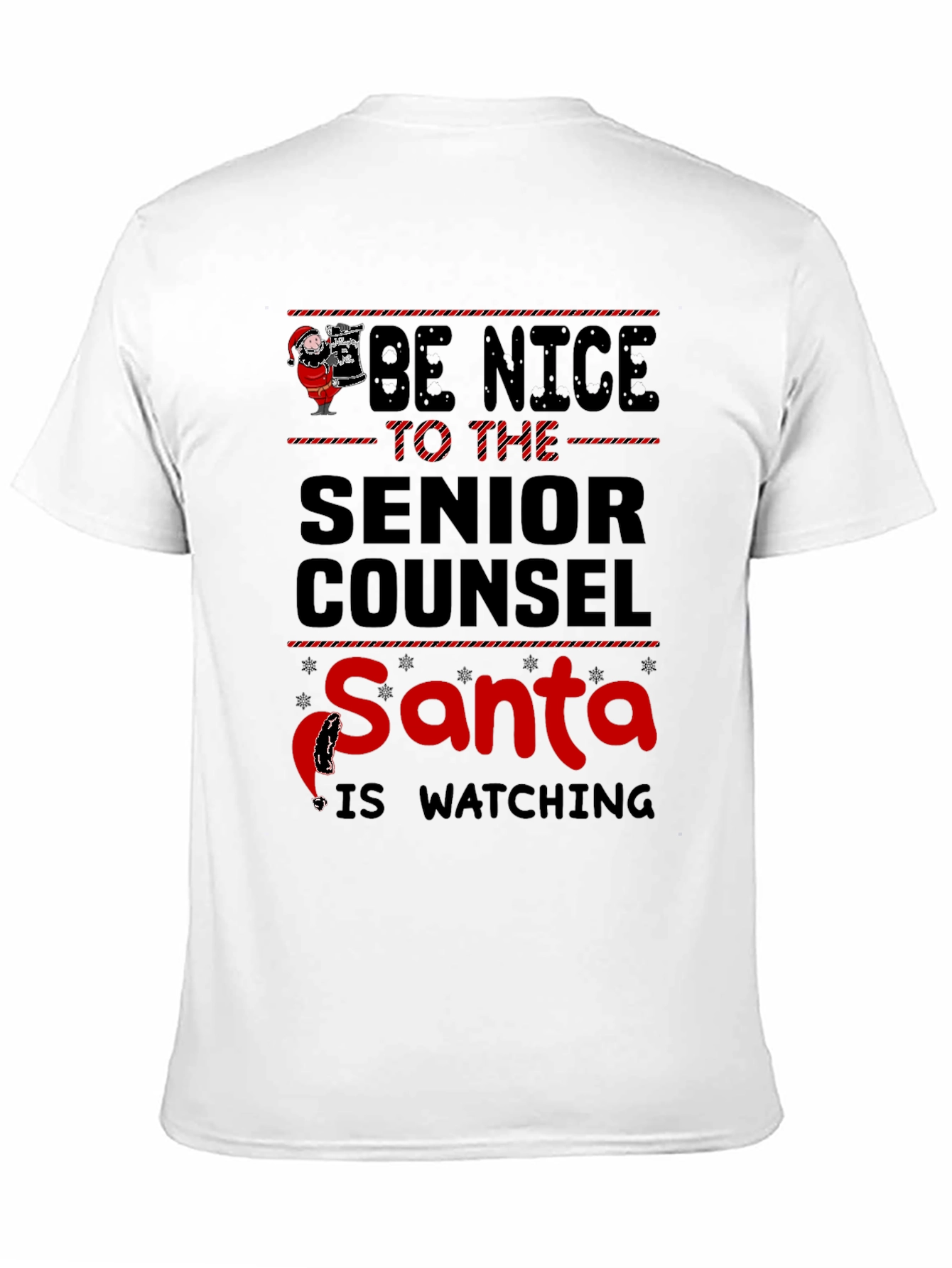 Senior Counsel Santa Christmas T-Shirt