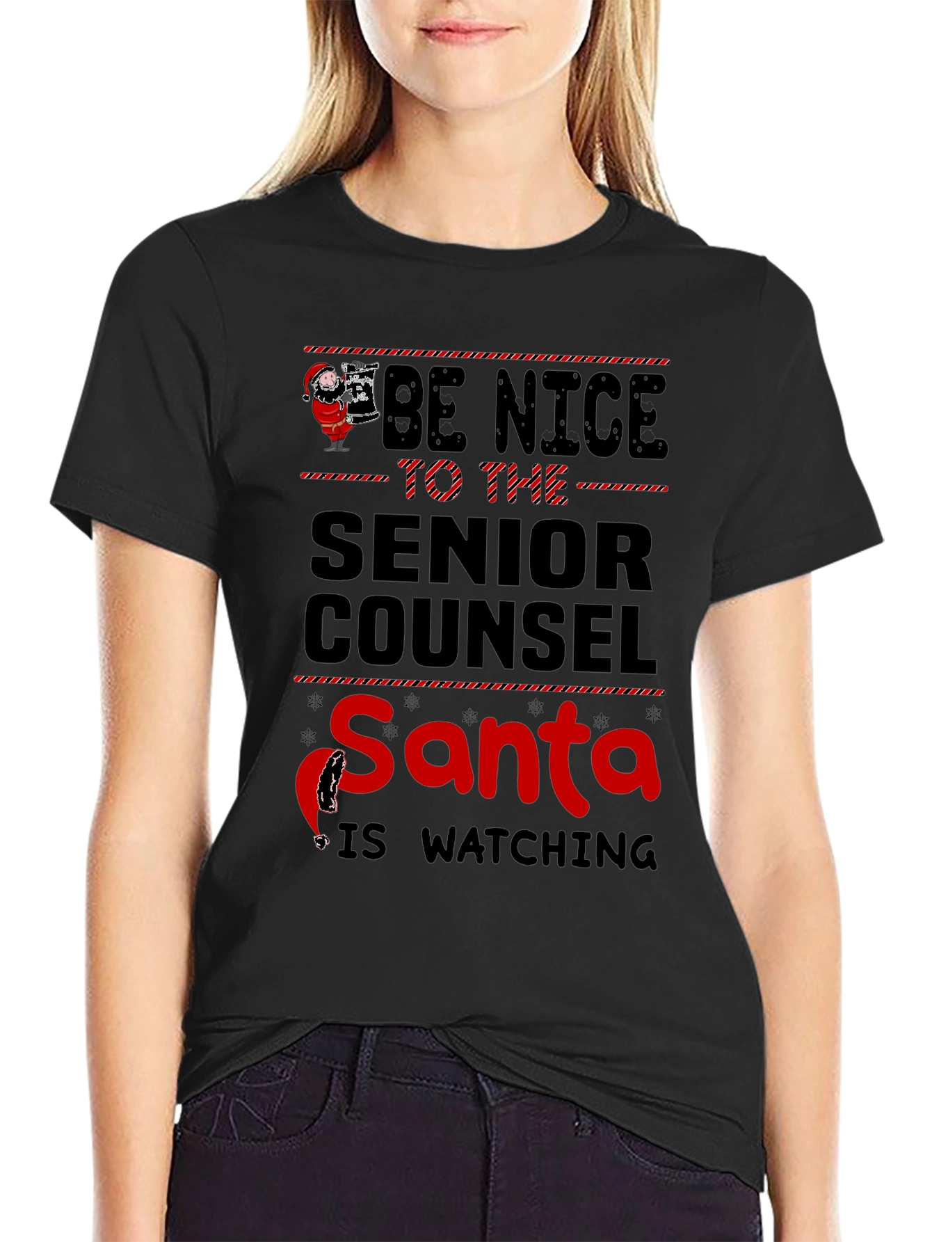 Senior Counsel Santa Christmas T-Shirt