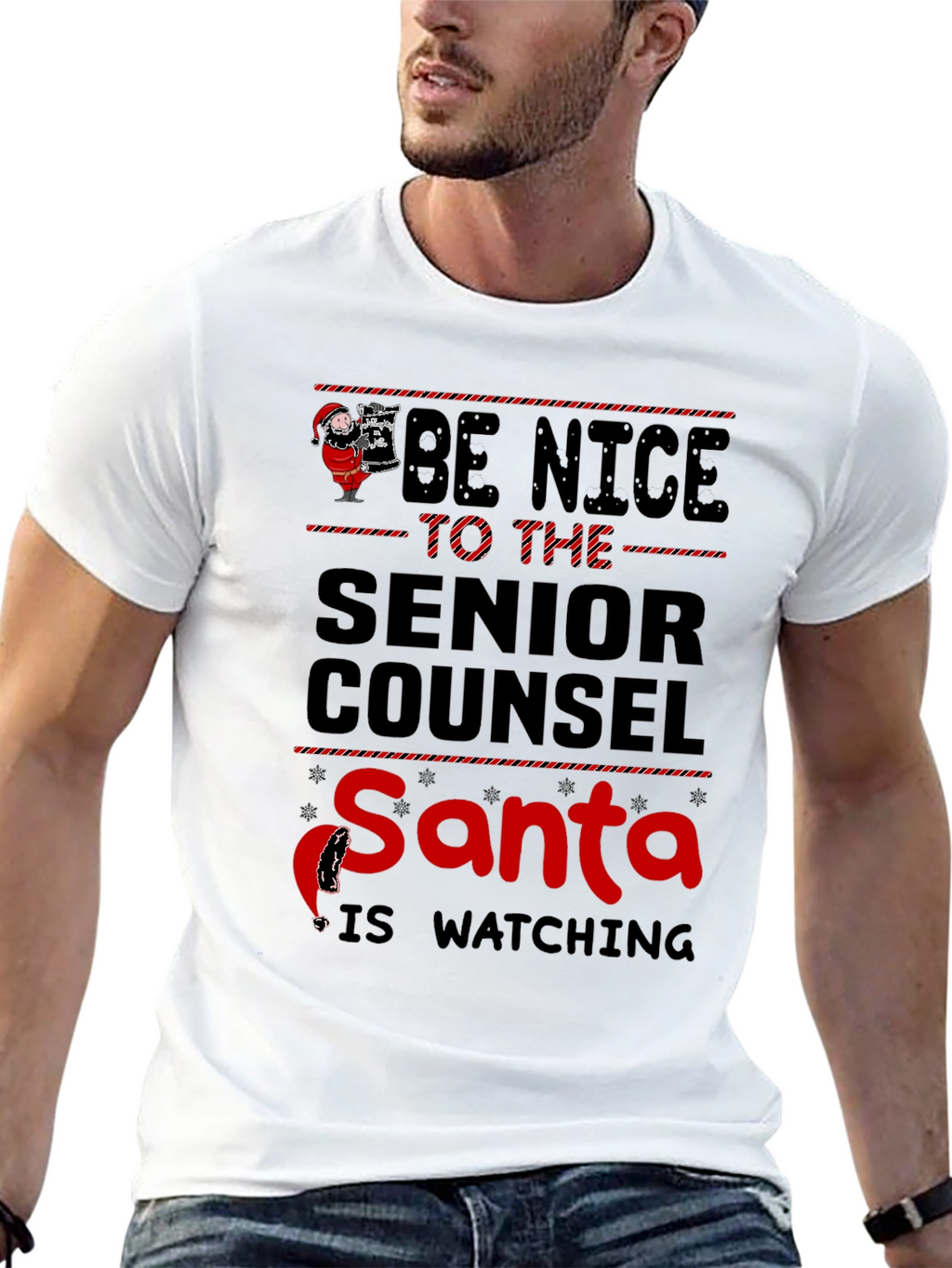 Senior Counsel Santa Christmas T-Shirt