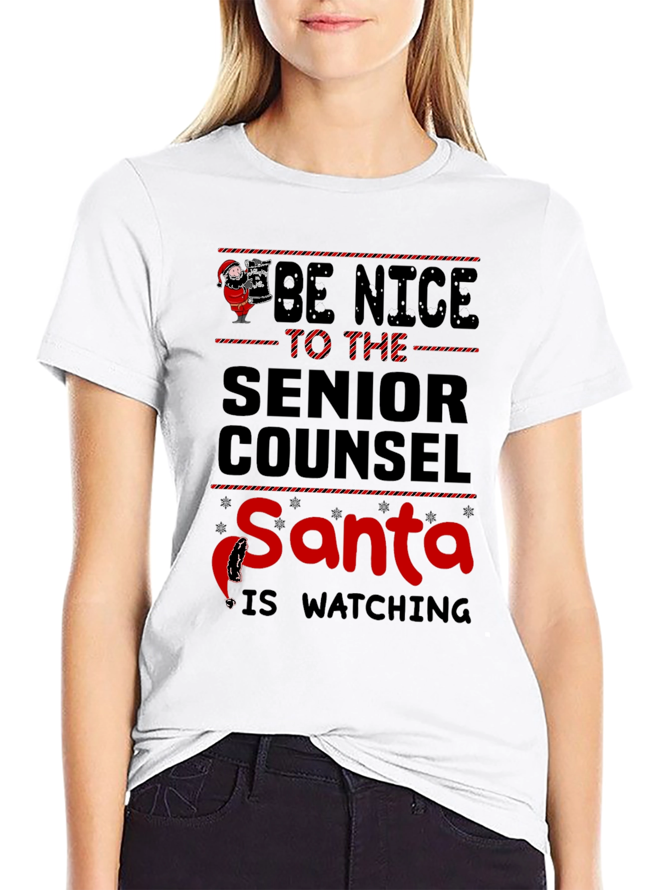 Senior Counsel Santa Christmas T-Shirt