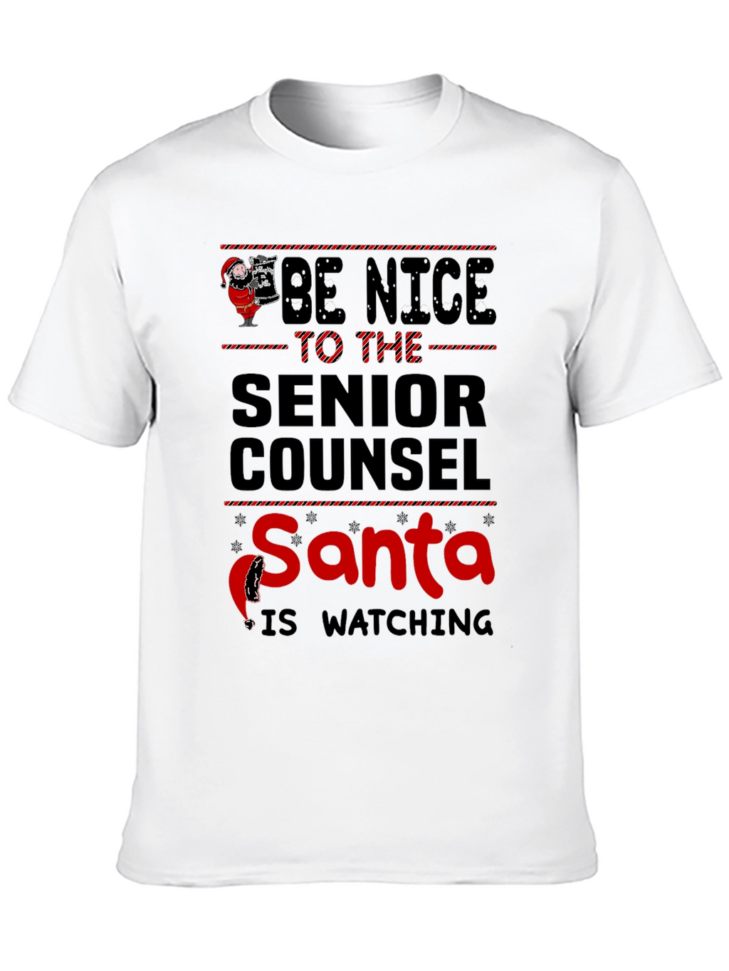 Senior Counsel Santa Christmas T-Shirt