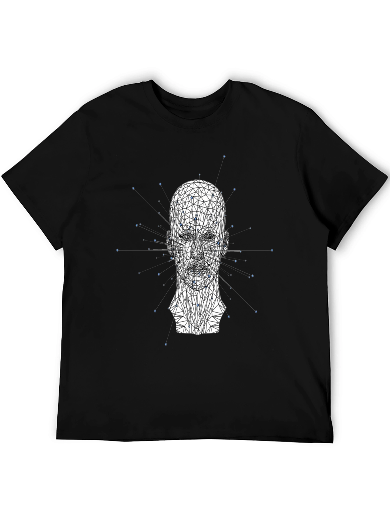 Geometric Head T-Shirt - Modern Style