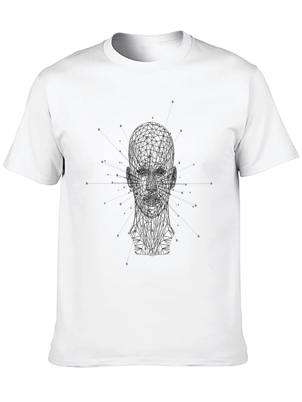 Geometric Head T-Shirt - Modern Style