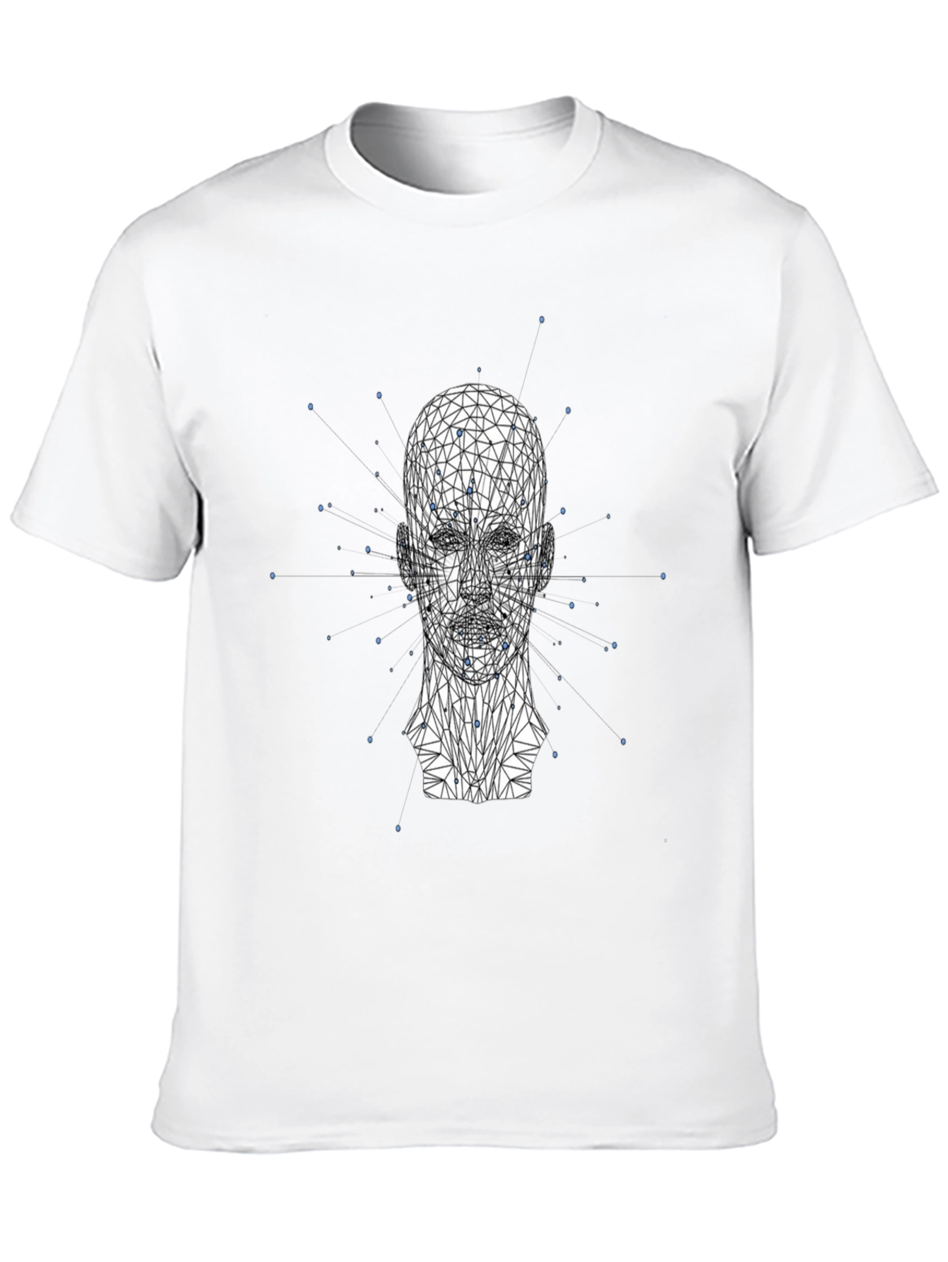 Geometric Head T-Shirt - Modern Style