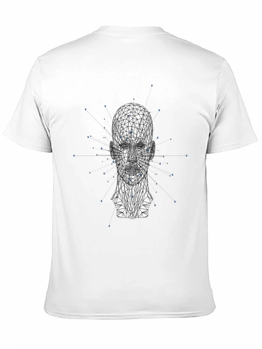 Geometric Head T-Shirt - Modern Style