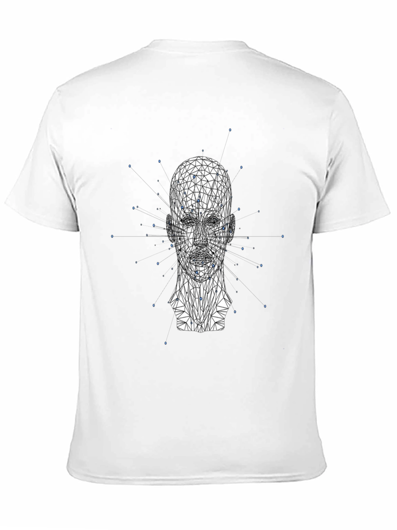 Geometric Head T-Shirt - Modern Style