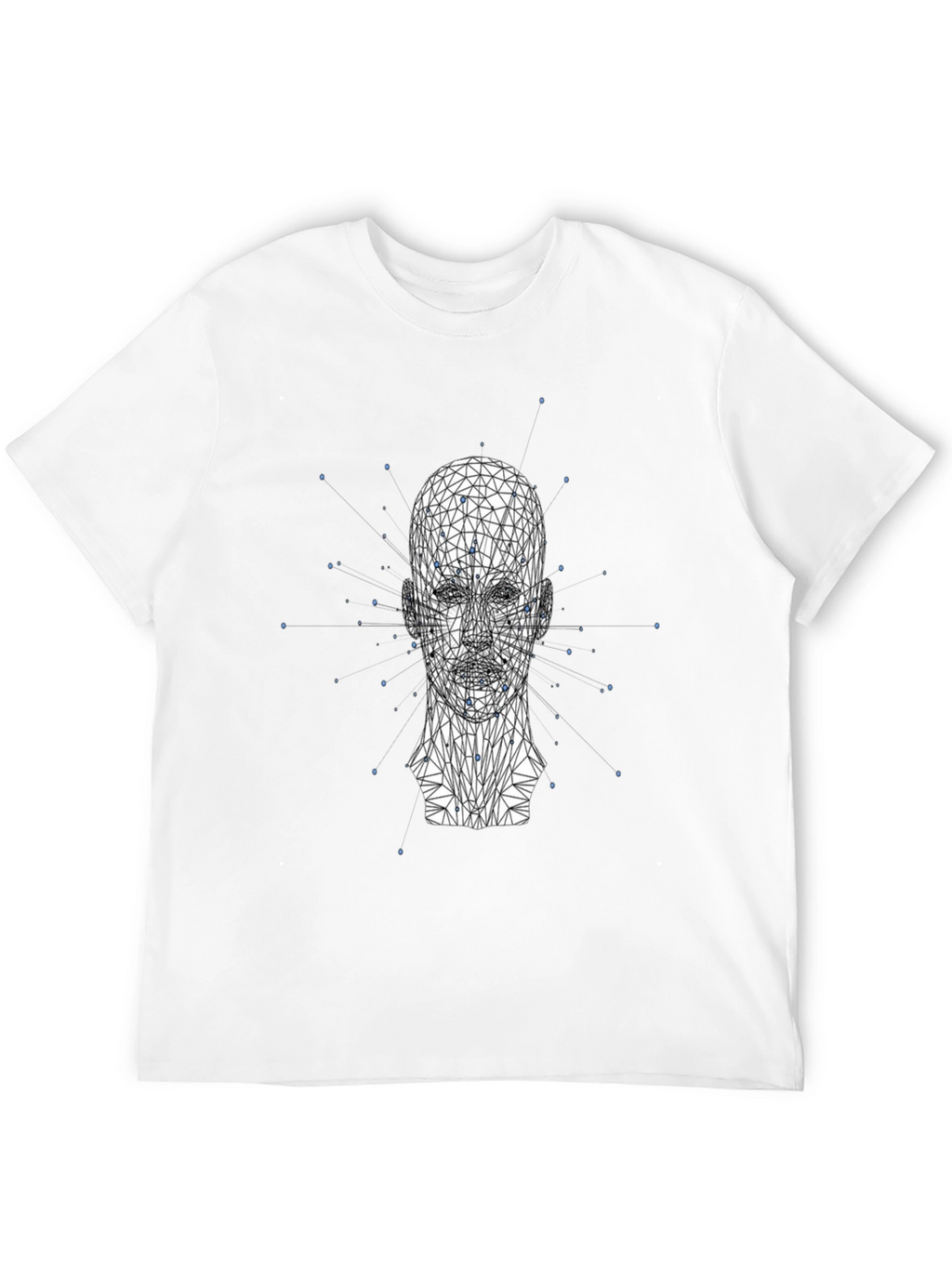 Geometric Head T-Shirt - Modern Style