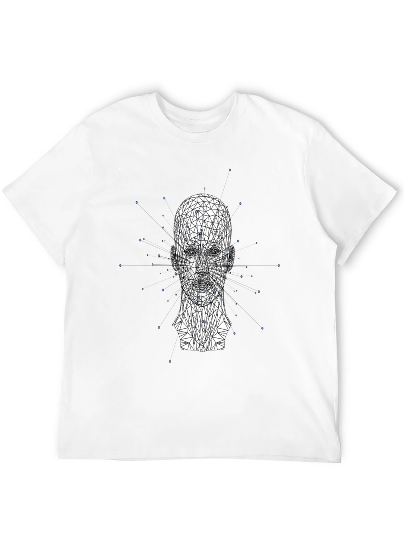 Geometric Head T-Shirt - Modern Style
