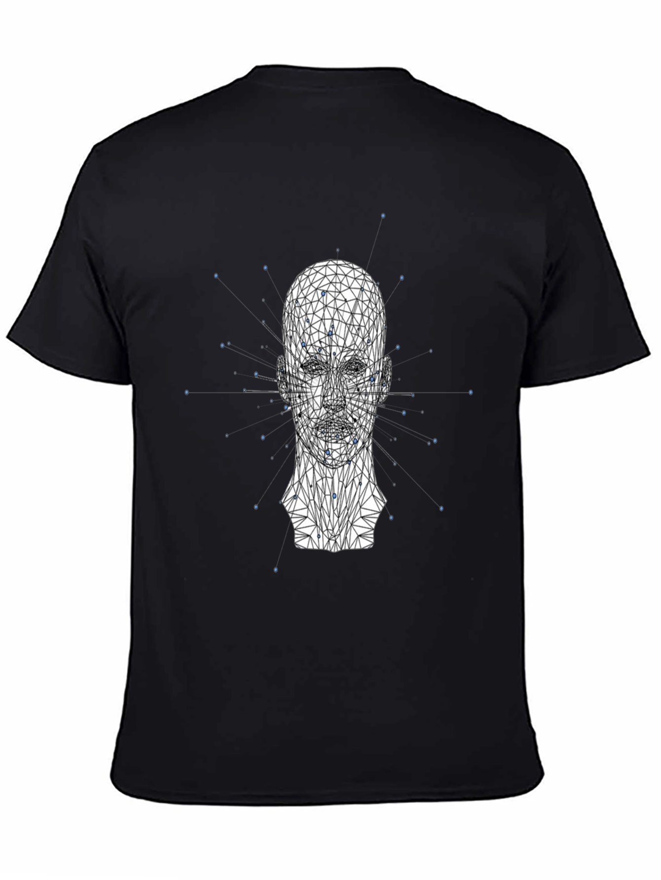 Geometric Head T-Shirt - Modern Style