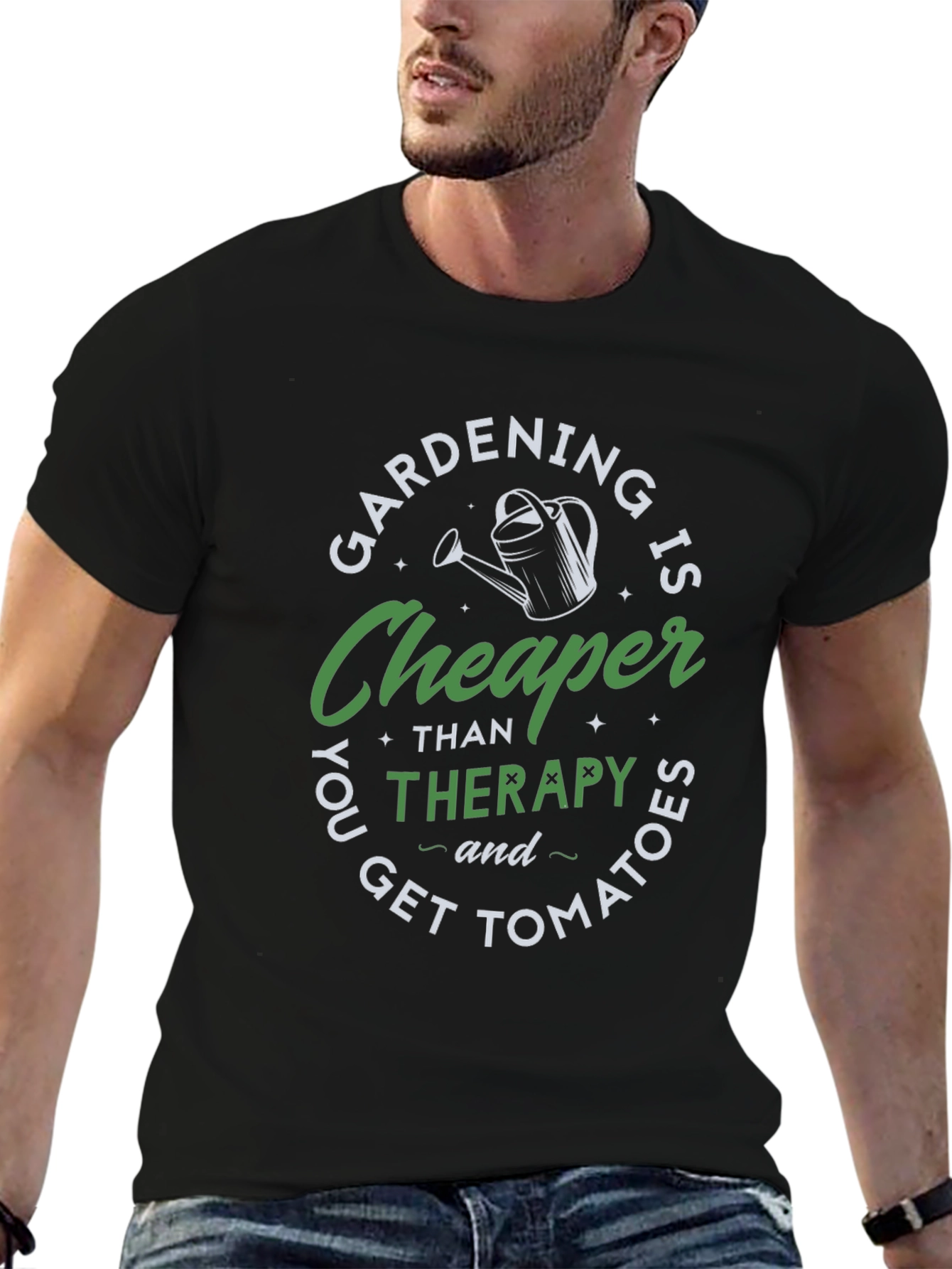 Gardening is Cheaper Therapy T-Shirt