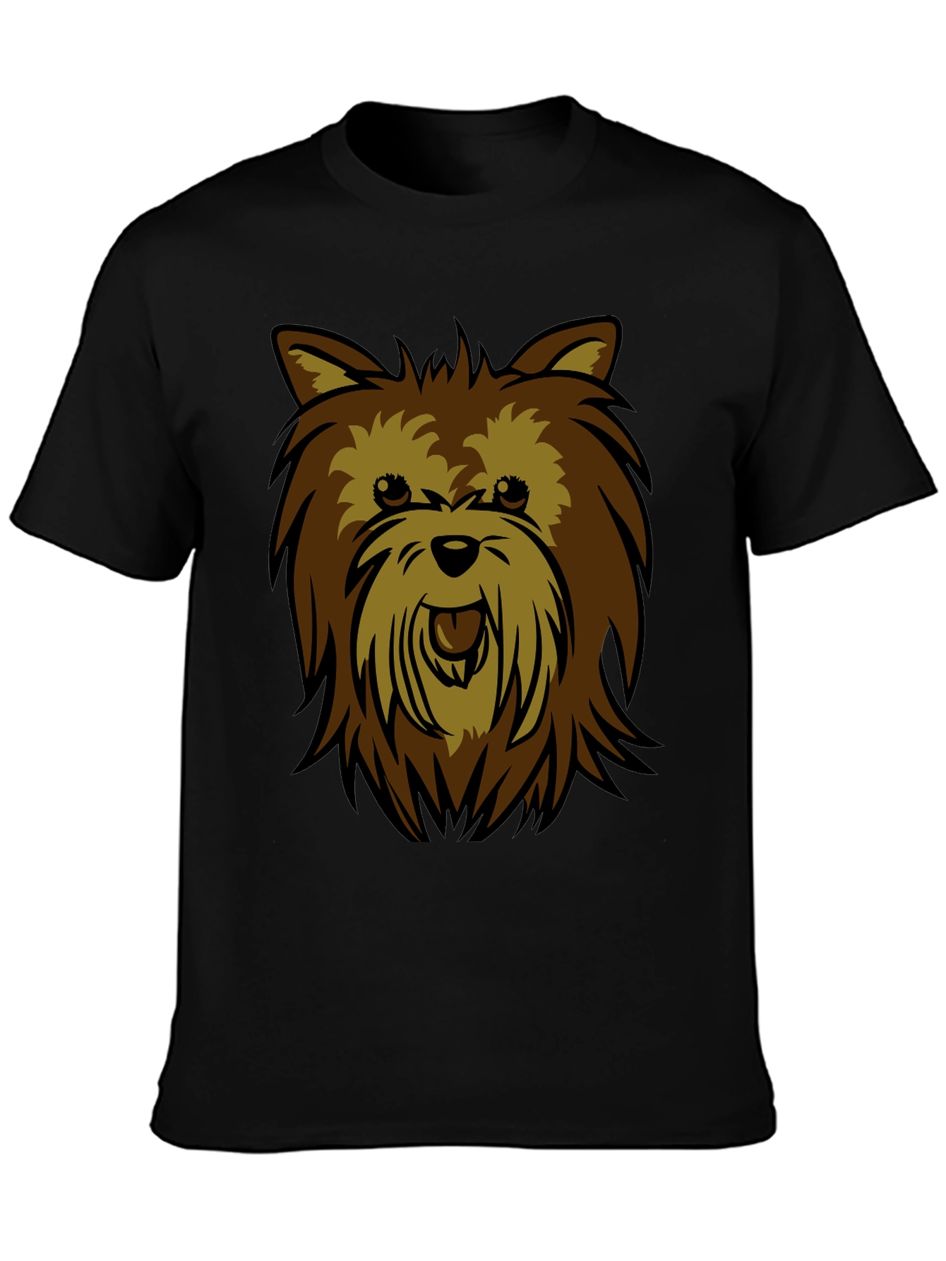 Yorkie Dog Graphic Tee - Funny Cute Puppy T-Shirt