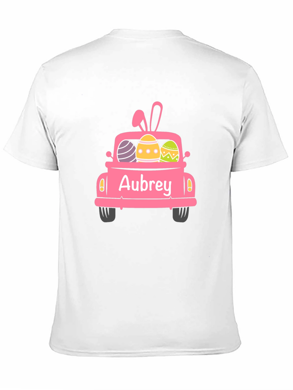 Easter Truck T-Shirt - Aubrey Custom Name Tee