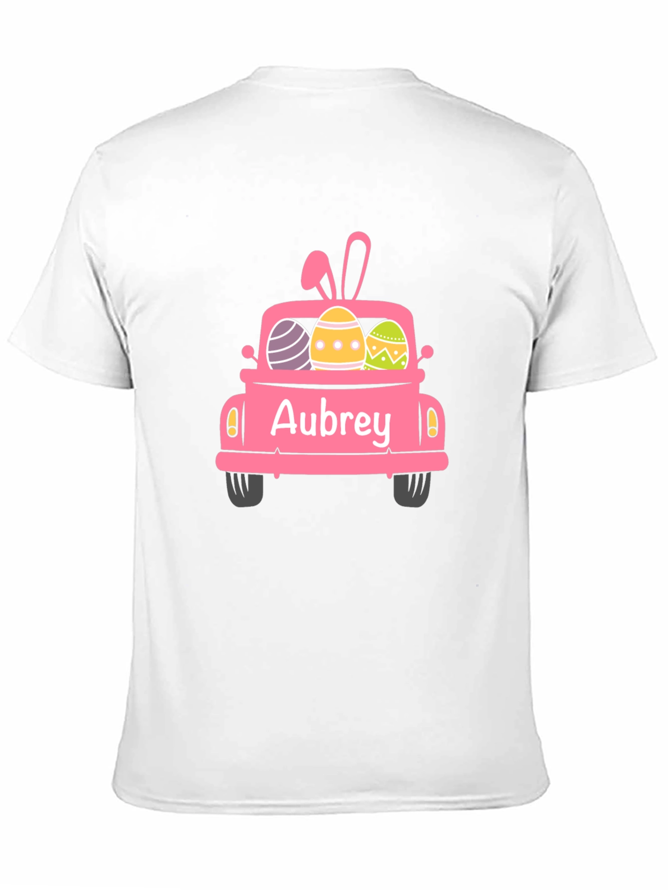 Easter Truck T-Shirt - Aubrey Custom Name Tee