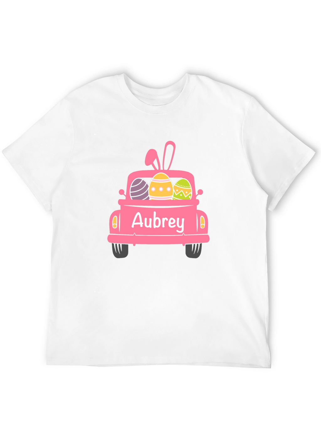 Easter Truck T-Shirt - Aubrey Custom Name Tee