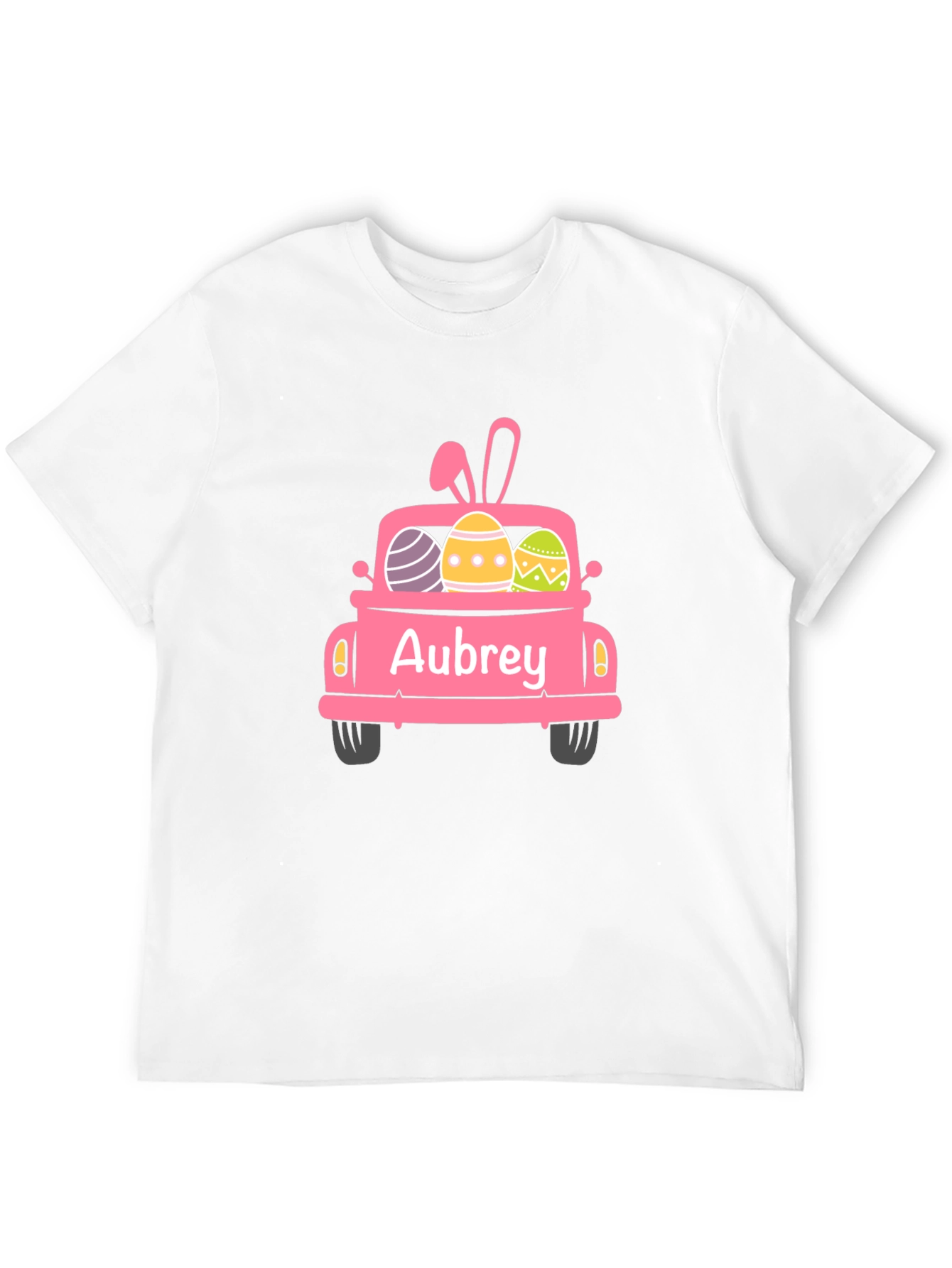 Easter Truck T-Shirt - Aubrey Custom Name Tee
