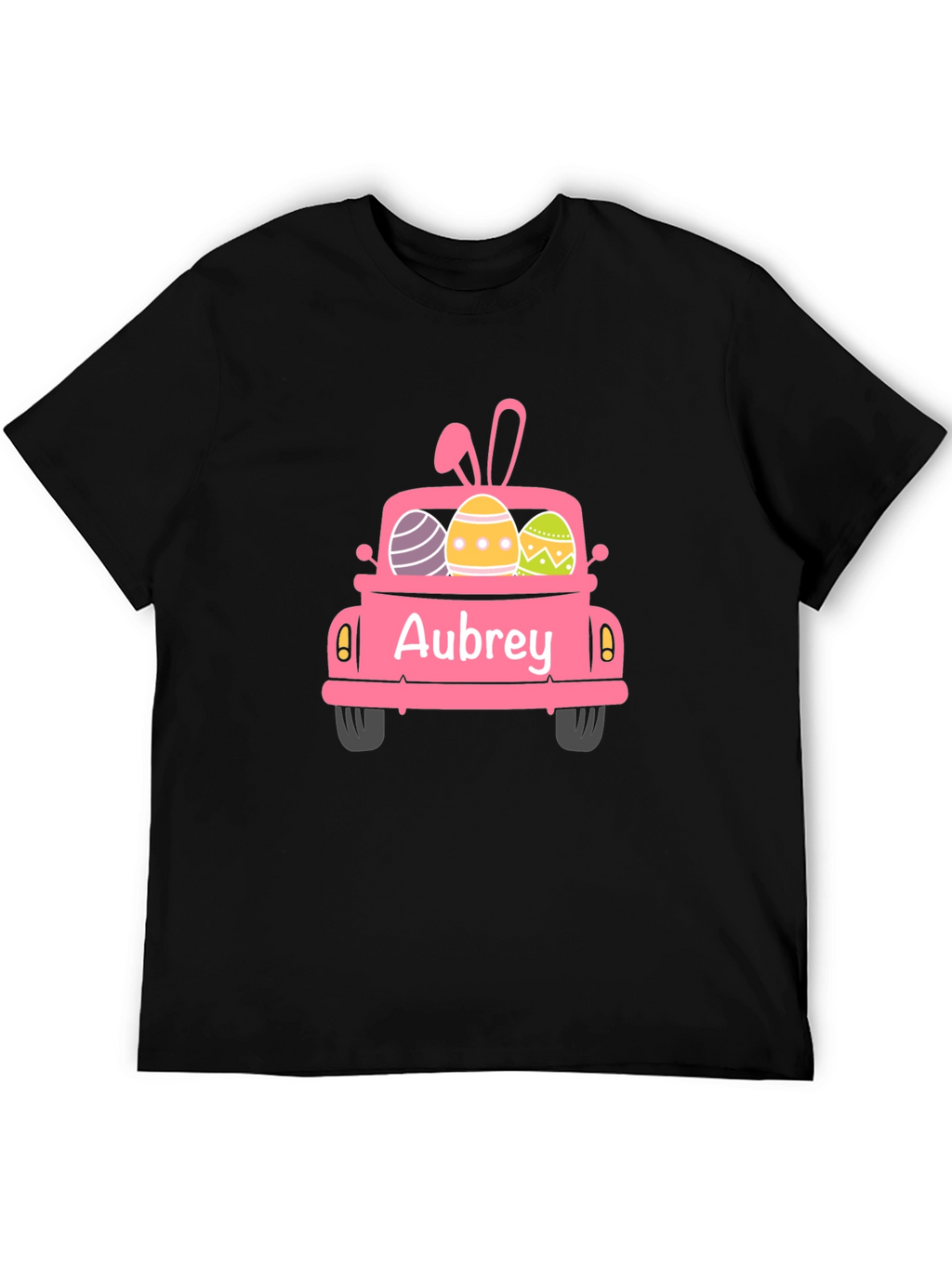 Easter Truck T-Shirt - Aubrey Custom Name Tee