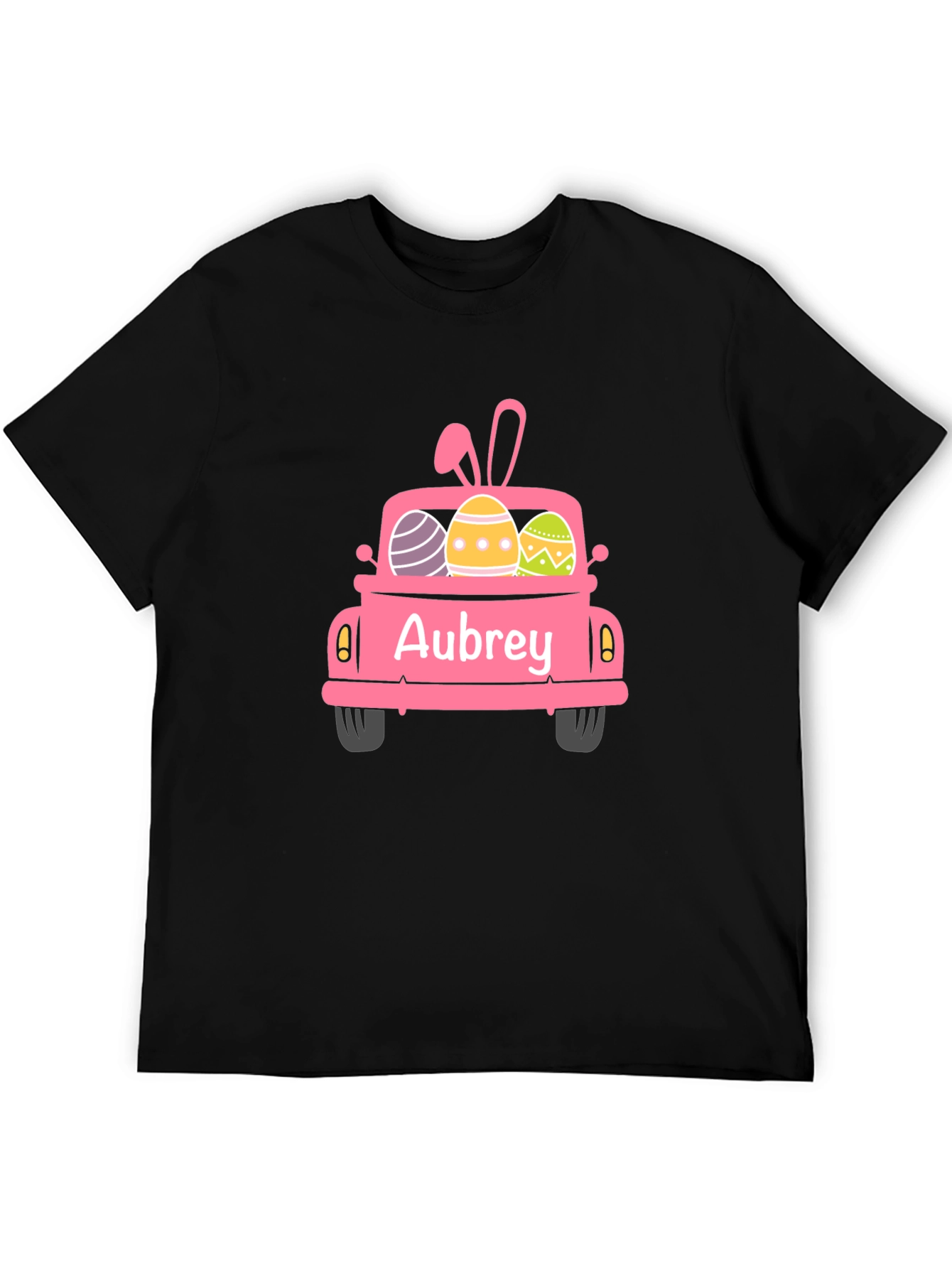 Easter Truck T-Shirt - Aubrey Custom Name Tee